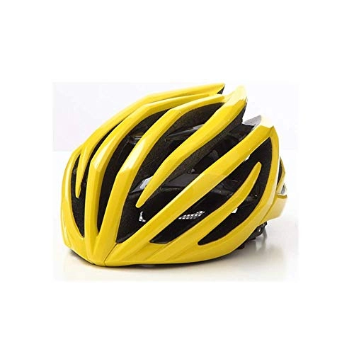 Mountain Bike Helmet : T-Mark Safety Protection Mountain bike helmet One-piece Helmet Bicycle Helmet Road Helmet Safety Protective Riding Helmet (5 Colors) (Color : Green, Size : L) Adjustable size