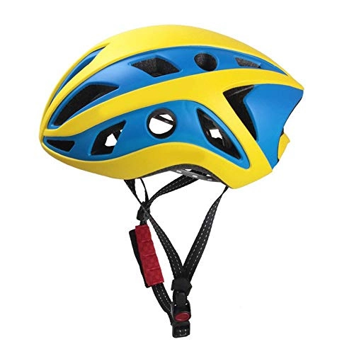 Mountain Bike Helmet : TONGDAUR Motorcycle Helmet Mountain Bike Helmet Integrated Bicycle Helmet Riding Helmet Equipped With Adult Men and Women (Color : Blue)