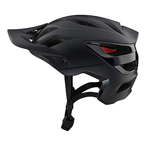 Mountain Bike Helmet : Troy Lee Designs Adult | All Mountain | Mountain Bike Half Shell A3 Helmet Uno W / MIPS (Black, MD / LG)