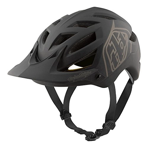 Mountain Bike Helmet : Troy Lee Designs Adult Half Shell | Cycling | All Mountain | Mountain Bike A1 Classic Helmet W / MIPS (Black, MD / LG)