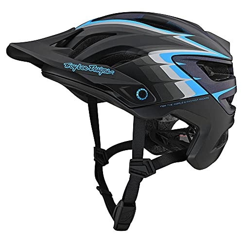 Mountain Bike Helmet : Troy Lee Designs Born from Paint Adult | Trail | XC | Mountain Bike A3 Sideways Helmet (Black, MD / LG)