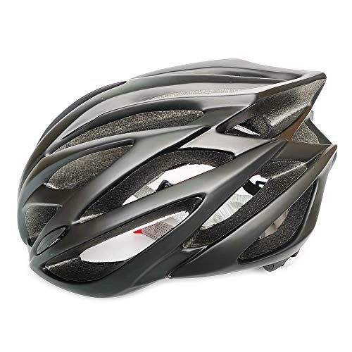 Mountain Bike Helmet : UPANBIKE Mountain Bike Helmet Cycling Bicycle Helmet Sports Safety Protective Comfortable Light Weight Breathable Helmet for Adult Men Women(Black)