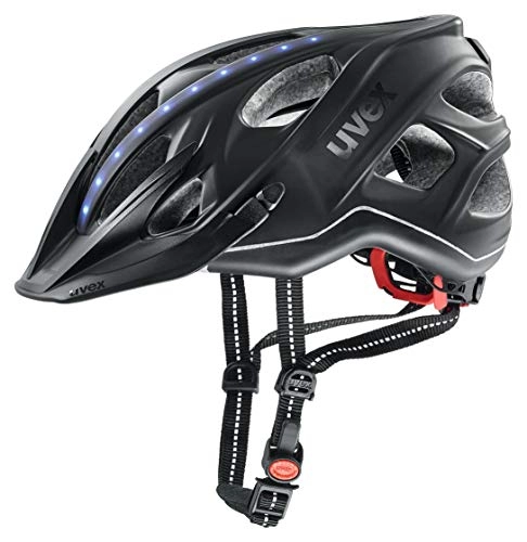 Mountain Bike Helmet : Uvex Unisex's Adult, City Light Bike Helmet, Anthracite mat, 52-57 cm