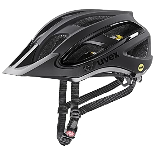 Mountain Bike Helmet : uvex Unisex's Adult, Unbound Bike Helmet, All Black mat, 58-62 cm