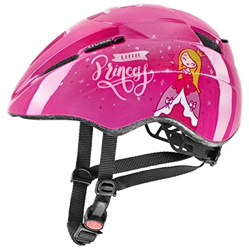 Mountain Bike Helmet : uvex Unisex-Youth Kid 2 Bike Helmet, Pink, 46-52 cm, S414997