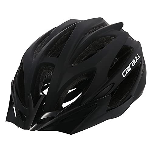 Mountain Bike Helmet : WINOMO Ultralight Mountain Bike Helmet Adjustable MTB Road Bicycle Cycling Helmet for Mens Womens Safety Protection (Black)