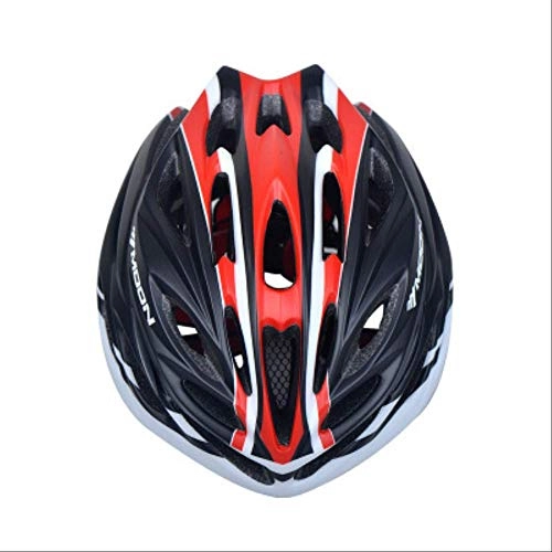 Mountain Bike Helmet : XIWANG Cycling helmet, men's and women's bike road outdoor sports cycling equipment, mountain bike scooter adult hard hat M (54-58CM) L (58-62CM) M Red