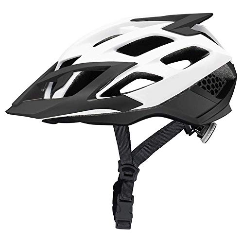 Mountain Bike Helmet : XYBB Helmet MTB Bicycle Helmet with Sunglasses Ultralight Road Bike Mountain Bike Helmet In-mold Racing Cycling Helmets L(57-61) White2