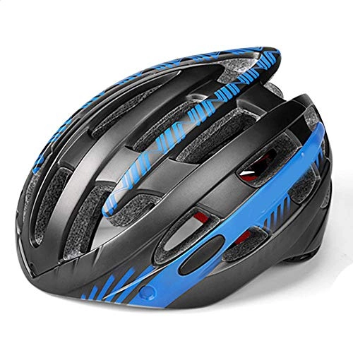 Mountain Bike Helmet : XYBB Helmet Ultralight MTB Bike Helmet Men Women Mountain Road Specialiced Bicycle Helmets Blue1Lens
