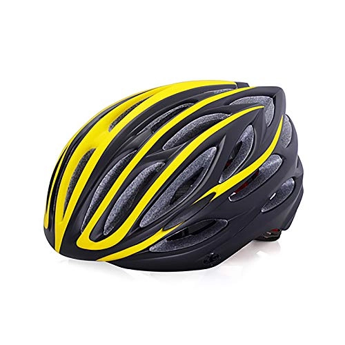 Mountain Bike Helmet : YuuHeeER 1PC Cycle Helmet Mountain Bike Helmet Adjustable Head Circumference With Taillight Cycling Cap With Chin Pad