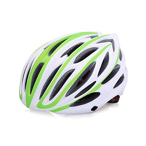 Mountain Bike Helmet : YuuHeeER 1PC Cycle Helmet Mountain Bike Helmet With Taillight Adjustable Head Circumference Cycling Cap With Chin Pad