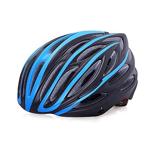 Mountain Bike Helmet : YuuHeeER 1PC Cycle Helmet Mountain Bike Helmet With Taillight Cycling Cap With Chin Pad Adjustable Head Circumference