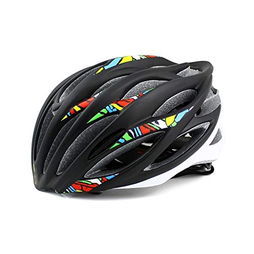 Mountain Bike Helmet : YuuHeeER 1PC Racing Helmet Bike Helmet Mountain Bike Bicycle Custom Edition Pneumatic Safety Hat Detachable Lining Unisex
