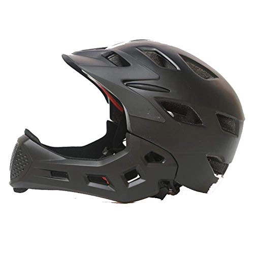 Mountain Bike Helmet : YXDEW Mountain Bike Helmet Led Light Visor Bicycle Cycling Helmet Skiing Snowboard motorcycle (Color : Blk no led)
