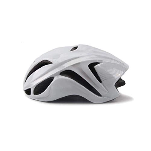 Mountain Bike Helmet : YXDEW Road Racing Triathlon Aero Cycling Helmet City Mtb Mountain Evade Bike Helmet Safety Bicycle Equipment motorcycle (Color : White1)