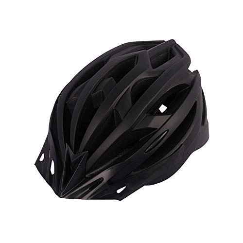 Mountain Bike Helmet : YZQ Cycle Helmet, Adjustable Mountain Bicycle Helmet with Taillight Adjustable Comfortable Safety Helmet for Outdoor Sport Riding Bike, Black