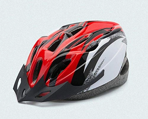 Mountain Bike Helmet : ZGQA-GQA Helmet Bicycle Cycling Cycling Helmet Air Vents Breathable Bike Helmet Mtb Mountain Road Bicycle Red 55Cmx61Cm