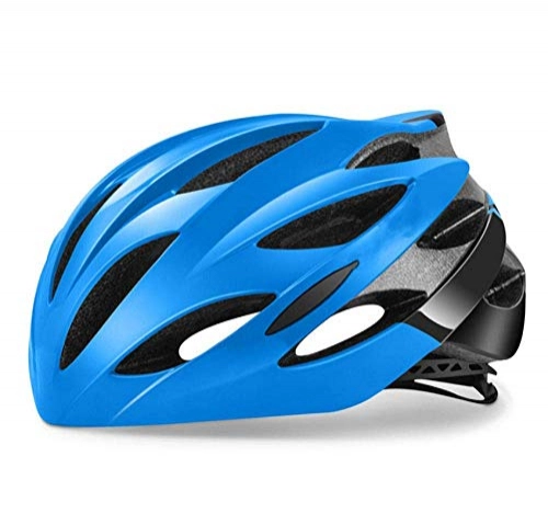 Mountain Bike Helmet : ZGQA-GQA Helmet Bicycle Cycling Ultralight Cycling Helmet Air Vents Breathable Bike Helmet Mountain Road Bicycle Helmet Cascos Cycling Equipment Blue 55Cmx61Cm