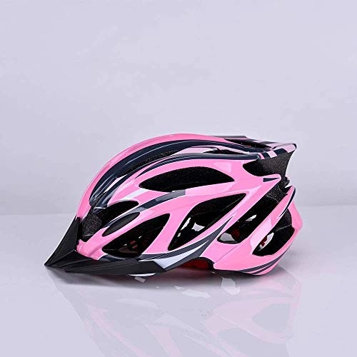 Mountain Bike Helmet : ZHXH Youth Mountain Bike Helmet Scooter Skating Helmet With Warning Lights For Men And Women Safety Protection Riding Ce Certification Anti-impact (6 Colors)