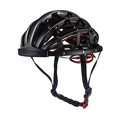 Mountain Bike Helmet : ZZSG Foldable Helmet bike Skating Bike Climbing Sport Allround Cycling Helmets mountain bike helmet adult downhill helmet MX Quad ATV Crash Helmet Sports Enduro Sports Outdoors, Black
