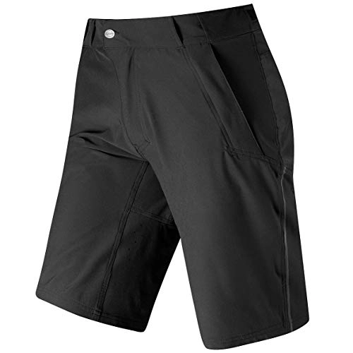 Mountain Bike Short : Altura All Roads-X Mens Baggy Cycling Shorts - Black, Small / Cycle Leg Wear Waist Padded Inner Chamois Liner Under Pant Loose Mountain MTB Trail Road Commute Summer Ride Sport Casual Bicycle Clothing