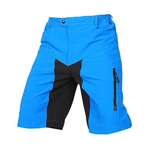 Mountain Bike Short : BeIM Men's MTB summer outdoor sports leisure shorts short cycling shorts, mens, blue, M