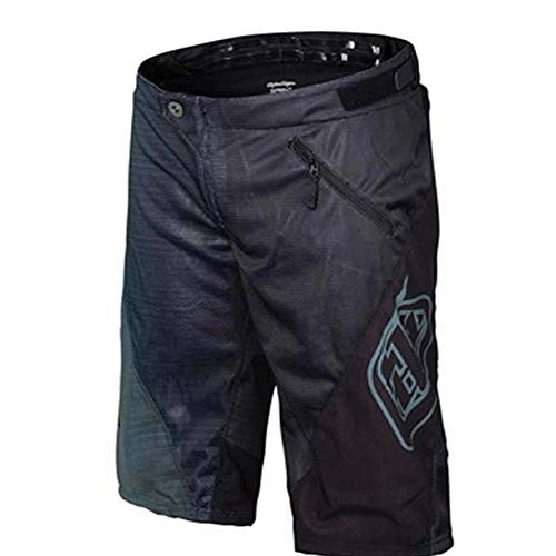 Mountain Bike Short : CHANGAN Mens Mountain Bike Biking Shorts, Bicycle MTB Shorts, Loose Fit Cycling Baggy Lightweight Pants with Zip Pockets Grey-M