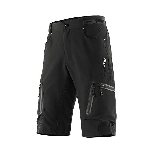 Mountain Bike Short : CXL Riding Shorts Outdoor Riding Off-Road Mountain Bike Professional Riding Breathable Wicking Five-Point Shorts-Black
