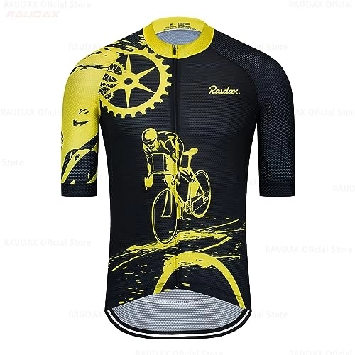 Mountain Bike Short : Cycling Shorts Men'S Cycling Wear Mtb Bicycle Summer Road Bike Triathlon Bicycle Clothing Set, Only Jersey-1, Xxl