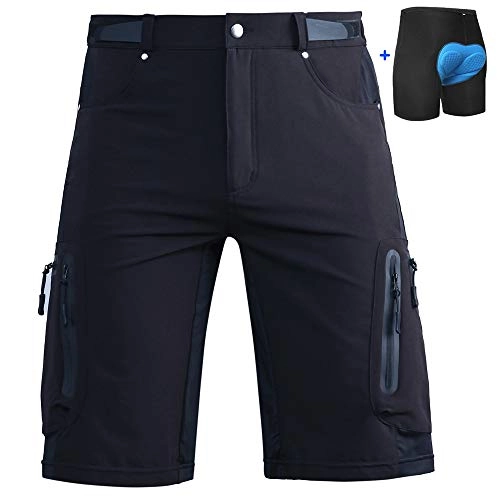 Mountain Bike Short : Cycorld Men's-Outdoor-Hiking-Quick-Dry-Lightweight-Travel-Shorts-Men Stretchy