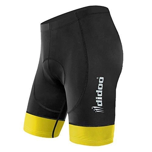 Mountain Bike Short : Didoo Men's Compression Padded Shorts Cycling Pants Breathable Quick Dry Thermal Lycra Skin Tight Underwear For Sports Outdoor Fitness