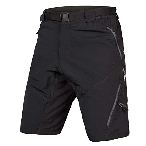 Mountain Bike Short : Endura Black 2019 Hummvee II with Liner MTB Shorts