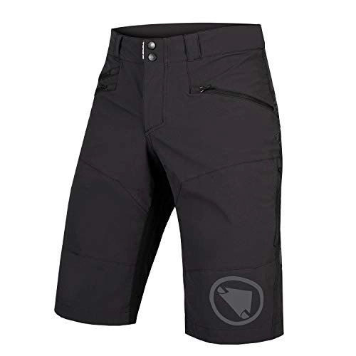 Mountain Bike Short : Endura Men's SingleTrack Baggy Mountain Cycling Shorts Black, Large