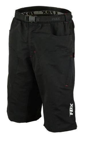 Mountain Bike Short : FDX MTB Cycling Short Off Road Cycle With clickfast inner Liner CoolMax Padded short (Large)