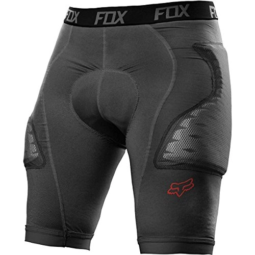 Mountain Bike Short : Fox Titan Race Liner Short - Black, Large / Underwear Under Wear Clothing Clothes Padding Padded Pad Lower Body Clothes Man Protection Protective MTB Mountain Cycling Cycle Biking Bike Riding Ride