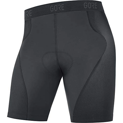 Mountain Bike Short : GORE Wear C5 Men's Cycling Liner Short Tights, M, Black