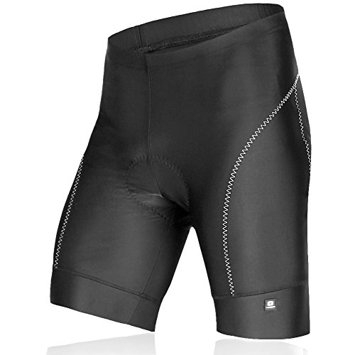 Mountain Bike Short : Lameda Gel Padded Cycling Shorts Compression Bike Shorts Men Black L