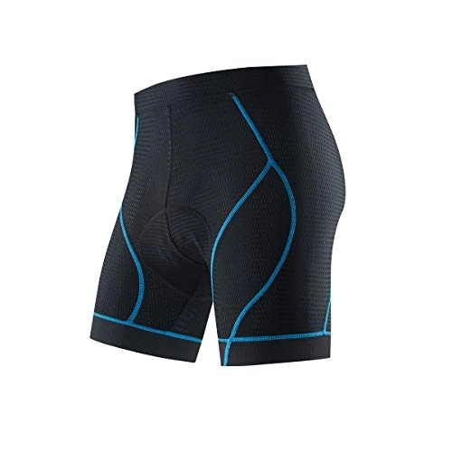 Mountain Bike Short : logas Cycling Compression Shorts Mens Mtb Underwear Bike Pants Padded with High-elastic Memory Foam