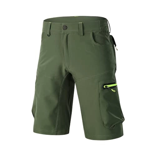 Mountain Bike Short : MTB Shorts Men Mountain Bike Shorts Loose Fit Baggy Cycling Shorts for Running Outdoor Sports