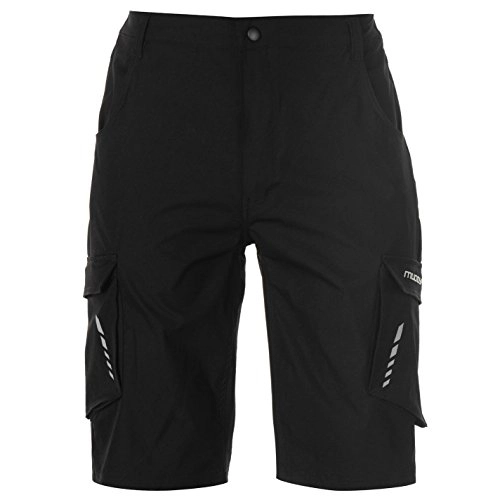 Mountain Bike Short : Muddyfox Mens Mountain Bike Shorts Black L
