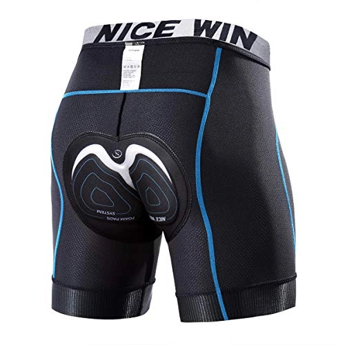 Mountain Bike Short : NICEWIN Men’s Cycling Underwear 3D Padded Compression Shorts MTB Bike Bicycle Motorcycle