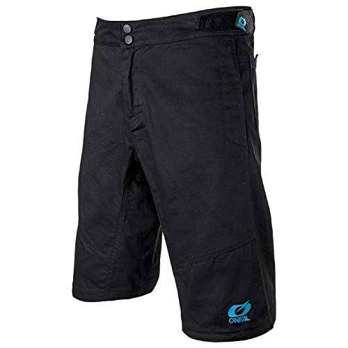 Mountain Bike Short : Oneal Black 2018 All Mountain Cargo MTB Shorts