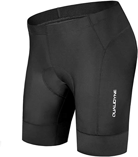 Mountain Bike Short : qualidyne Men's Cycling Shorts 3D Padded MTB Cycling Underwear Breathable Quick Dry Bicycle Shorts