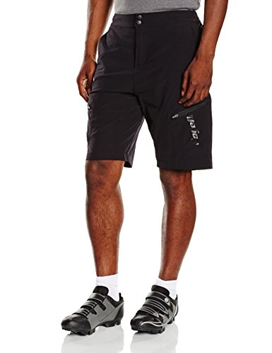 Mountain Bike Short : Rogelli Men's Navelli Mountain Bike Shorts-Black, Large