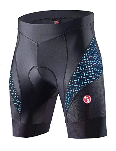 Mountain Bike Short : Souke Sports Men's Cycling Shorts 4D Padded Road Bike Shorts Breathable Quick Dry Bicycle Shorts