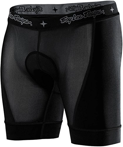 Mountain Bike Short : Troy Lee Designs Premium Carbon Liner Men's Mountain Bike Shorts Premium Black, 40