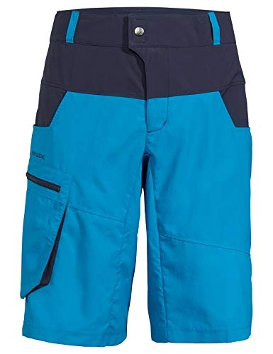 Mountain Bike Short : VAUDE Men's Qimsa Shorts Pants - Icicle, X-Large
