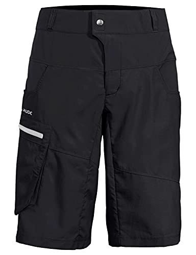 Mountain Bike Short : VAUDE Men's Qimsa Shorts Trouser, Black, XS