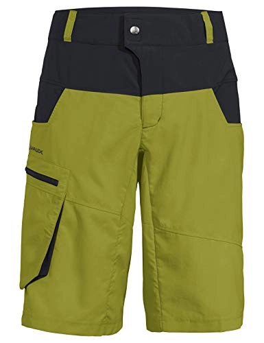 Mountain Bike Short : VAUDE Qimsa Men's Shorts, Mens, Trouser, 41932, Avocado, L
