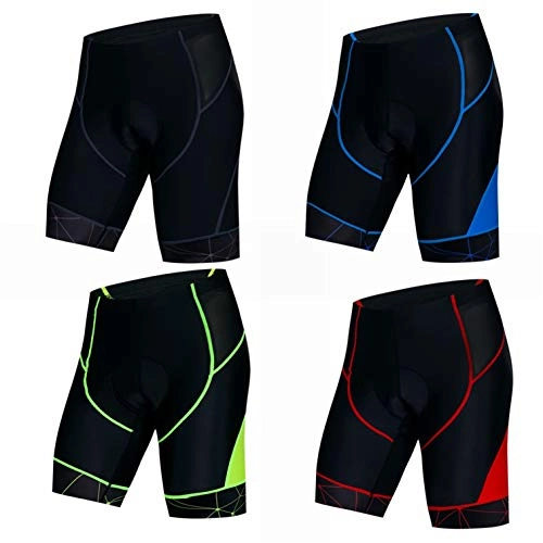 Mountain Bike Short : weimostar Cycling Shorts Men Bike Shorts GEL Padded MTB Bicycle Shorts mountain Road Racing Tights pants for male Knicker summer riding cycle bottom clothing green S